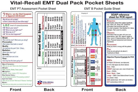 medical recall cards